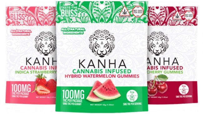 Kanha gummies with THC, which help you to relax